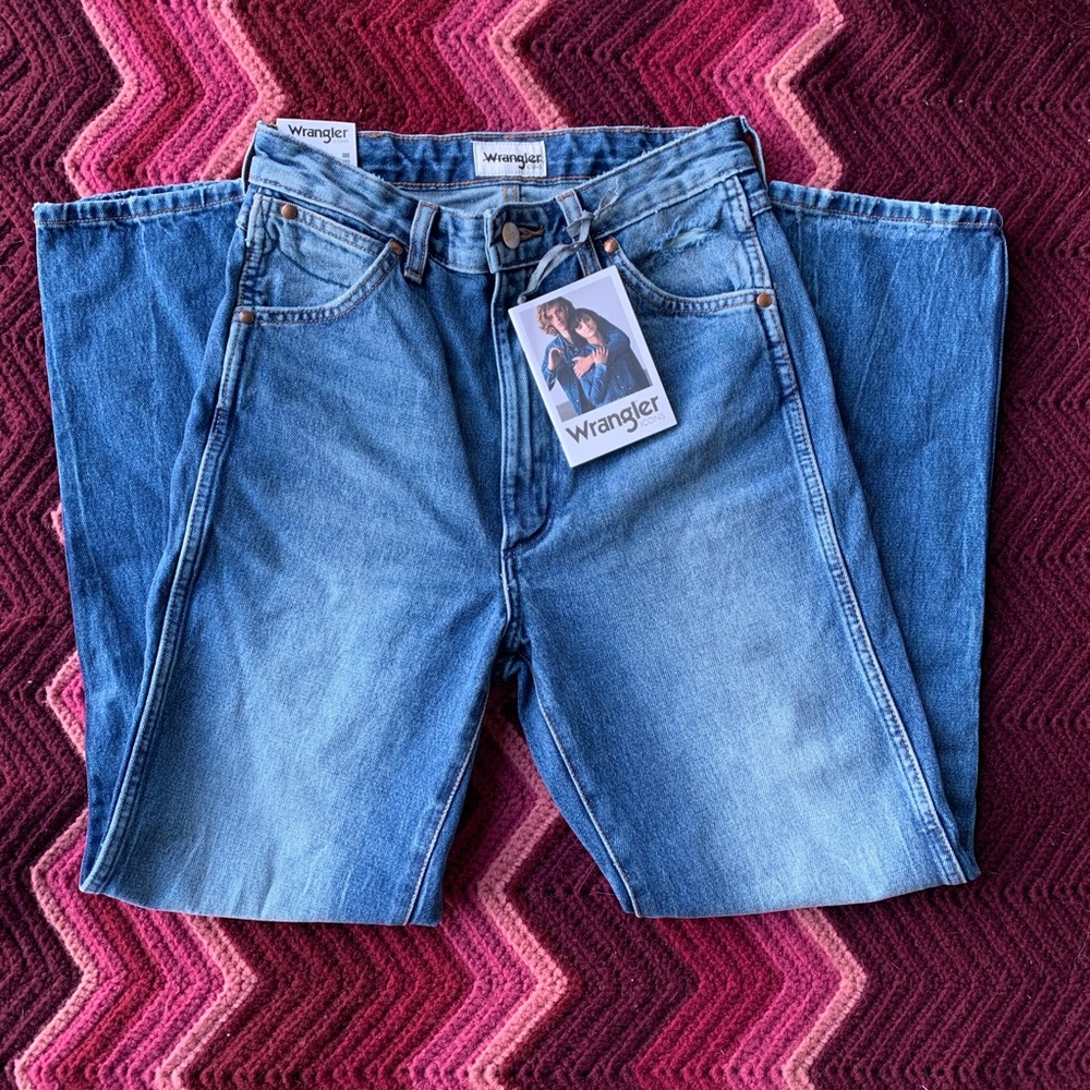 Wrangler high rise vintage style skinny jeans